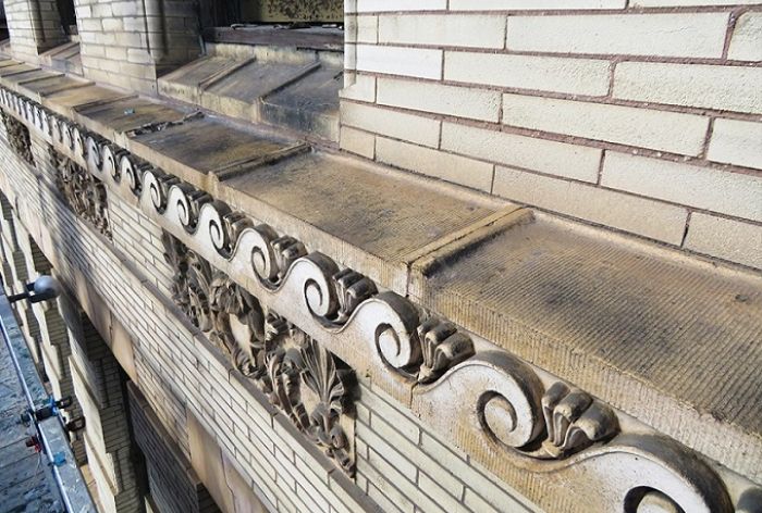 Structural Engineer | Facade Restoration | 1401 arch | Philadelphia, PA | Ledge Shot | O’Donnell & Naccarato