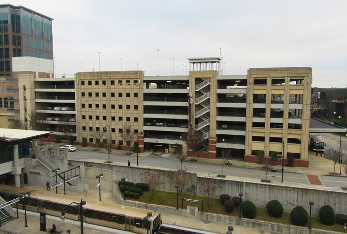 Structural Engineer | Facade Restoration | Confidential Project Garage | Atlanta, GA | side view of garage | O’Donnell & Naccarato