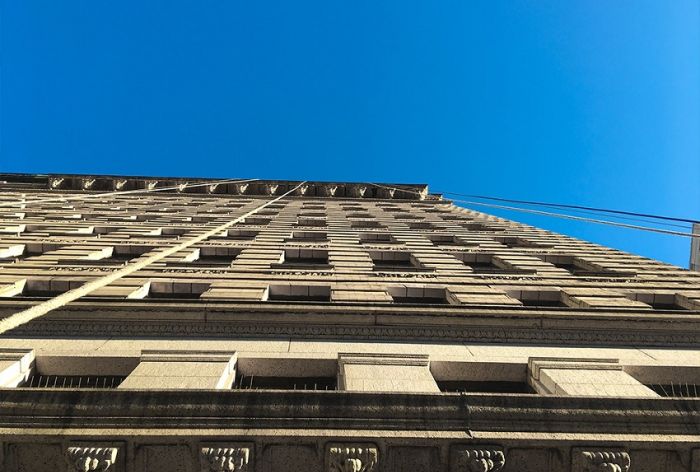 Structural Engineer | Facade Restoration | 1401 arch | Philadelphia, PA | Ground Vertical View | O’Donnell & Naccarato